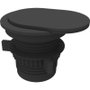Fellowes 100137177 Toma Enchufe Empotrable 1 Toma Corriente 1 USB-C 1 USB Negro